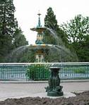 Dolphin drinking fountain